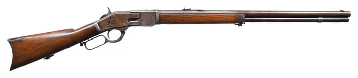 WINCHESTER 1873 EARLY "RAISED THUMB-PRINT" 1ST