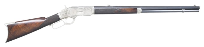 WINCHESTER 1873 FIRST MODEL CUSTOM ENGRAVED LEVER