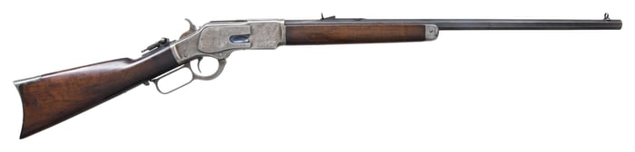 WINCHESTER 1873 THIRD MODEL LEVER ACTION RIFLE.