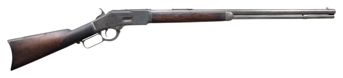 WINCHESTER 1873 THIRD MODEL LEVER ACTION RIFLE.