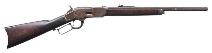 WINCHESTER 1873 THIRD MODEL LEVER ACTION RIFLE.