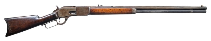 WINCHESTER 1876 SECOND MODEL LEVER ACTION RIFLE.