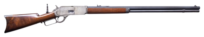 WINCHESTER 1876 THIRD MODEL LEVER ACTION RIFLE.