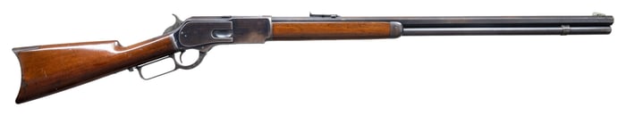 WINCHESTER 1876 THIRD MODEL LEVER ACTION RIFLE.