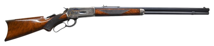 WINCHESTER MODEL 1886 DELUXE LEVER ACTION RIFLE.