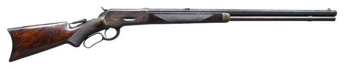 WINCHESTER MODEL 1886 DELUXE LEVER ACTION RIFLE.