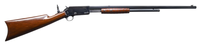 MARLIN MODEL 27-S TAKEDOWN SLIDE ACTION RIFLE.