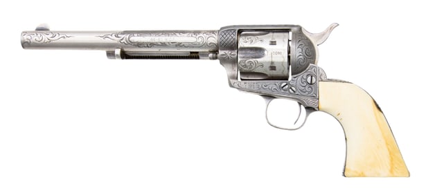 NEW YORK ENGRAVED FIRST GENERATION COLT FRONTIER