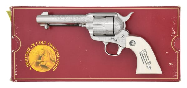 COLT 3RD GEN SAA FACTORY ENGRAVING SAMPLER