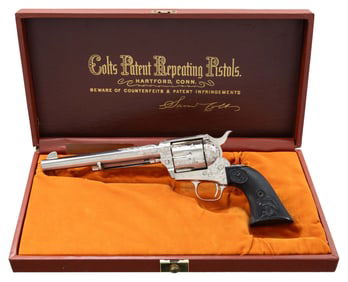 COLT SECOND GENERATION FACTORY ENGRAVED SAA