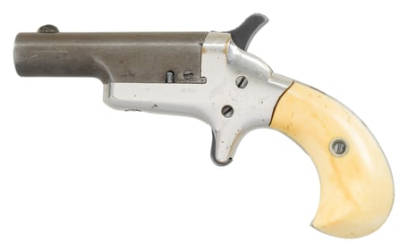 COLT NO. 3 THUER DERRINGER SINGLE SHOT PISTOL.