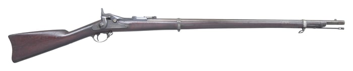 SPRINGFIELD MODEL 1870 TRAPDOOR RIFLE.