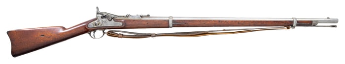 SPRINGFIELD MODEL 1870 TRAPDOOR SINGLE SHOT RIFLE.
