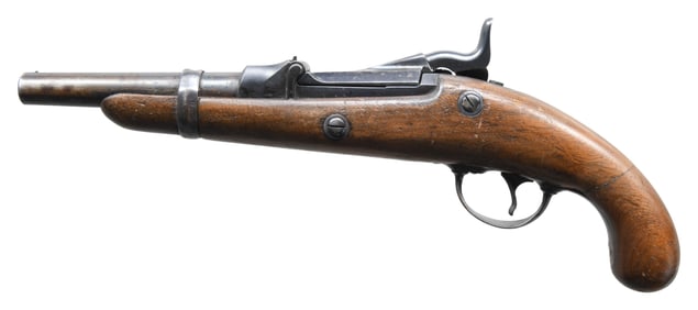 SPRINGFIELD MODEL 1884 TRAPDOOR CONVERSION PISTOL.