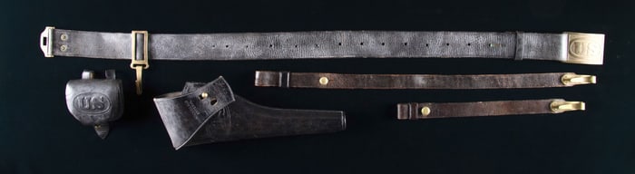 US M1881 CAVALRY BELT RIG WITH AN M1881 SINGLE