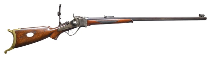 SCARCE SHARPS MODEL 1874 "GERMAN PATTERN" SINGLE