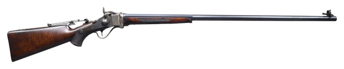 SHARPS LONG RANGE CREEDMOOR SINGLE SHOT RIFLE.