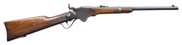 SPENCER MODEL 1865 U.S. MARKED LEVER ACTION SADDLE