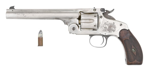 SMITH & WESSON NO. 3 AMERICAN 2ND MODEL REVOLVER.