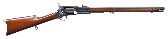 RARE COLT MODEL 1855 FULL STOCK REVOLVING SPORTING