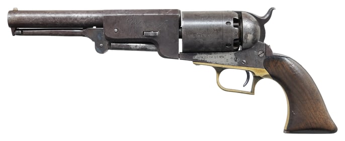 WALKER COLT REVOLVER, D-COMPANY # 55.