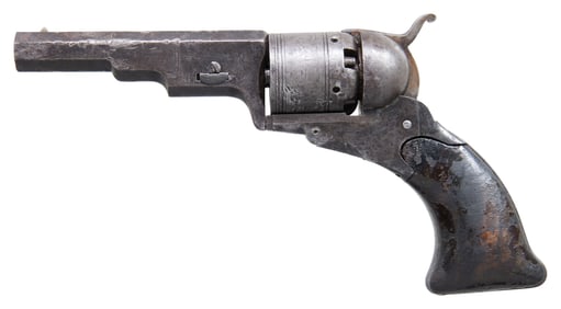 COLT TEXAS PATERSON REVOLVER, VERY RARE 2-BARREL