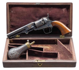 EXTREMELY FINE CIVIL WAR CASED COLT MODEL 1849