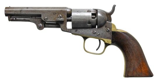 COLT 1849 POCKET MODEL PERCUSSION REVOLVER.