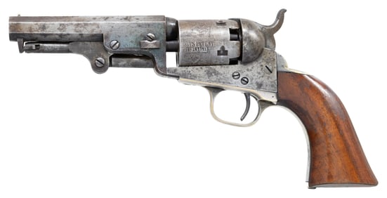 COLT 1849 POCKET MODEL PERCUSSION REVOLVER.