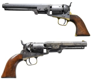 COLT 1851 NAVY WITH 1849 POCKET MODEL CAP & BALL