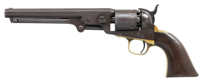 HISTORIC COLT 1851 NAVY REVOLVER, INSCRIBED TO