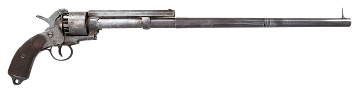 UNIQUE LEMAT REVOLVER WITH SHOTGUN 16"