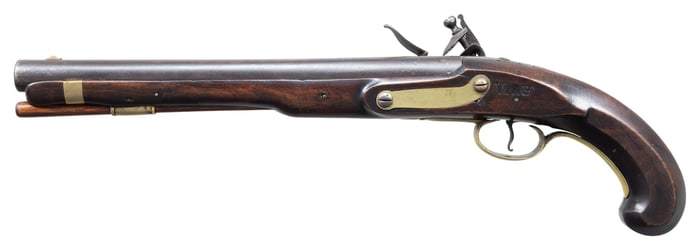 UNIQUE VIRGINIA BRANDED FEDERAL ERA MILITARY