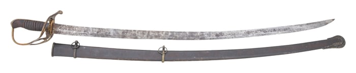FINE NASHVILLE PLOW WORKS CONFEDERATE CAVALRY