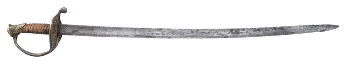 CONFEDERATE FOOT OFFICER'S SWORD BY THOMAS