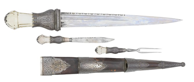 HISTORIC RARE PRESENTATION HIGHLANDS DAGGER OF