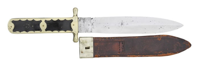 FINE THOMAS TURNER SHEFFIELD BOWIE KNIFE.