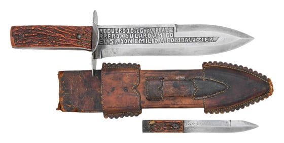 MEXICAN PRESENTATION BOWIE KNIFE.