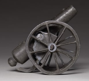 UNIQUE CIVIL WAR CANNON MADE FROM CONFEDERATE