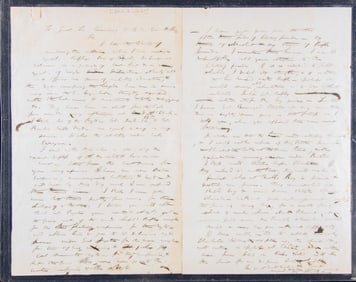 GOVERNOR FRANCIS PICKENS LETTER TO GENERAL ROBERT