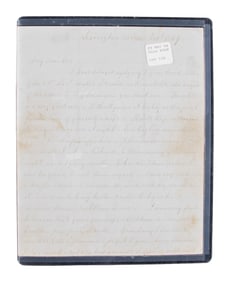 ROBERT E LEE AUTOGRAPH LETTER SIGNED.