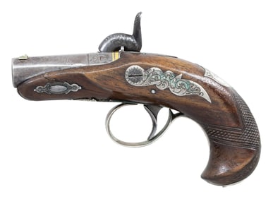 HENRY DERINGER PEANUT SIZE POCKET PISTOL.