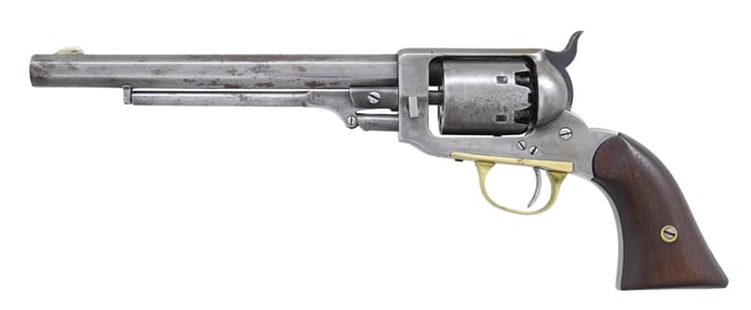 W.W. MARSTON SECOND MODEL NAVY REVOLVER.