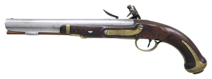 HARPERS FERRY 1805 FLINTLOCK MARTIAL PISTOL.