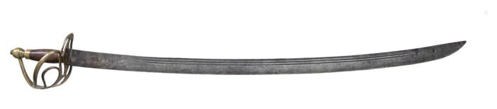 REVOLUTIONARY WAR ERA AMERICAN HORSEMAN'S SABER.