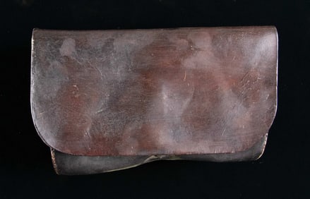 18TH CENTURY US MILITIA CARTRIDGE BOX.