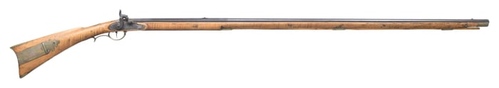 KENTUCKY RIFLE STYLE PERCUSSION LONG FOWLER.