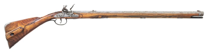 T. METHE CONTEMPORARY FLINTLOCK BOYS RIFLE.
