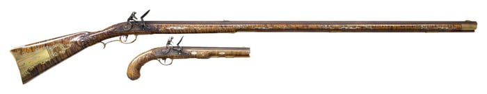 HIGH ART WILLIAM BUCHELE MATCHED PAIR "LIBERTY OR