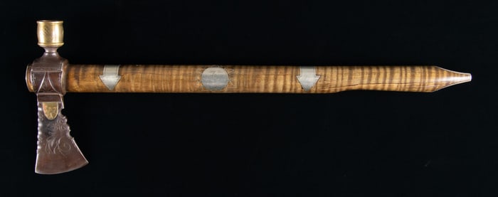 FINE CONTEMPORARY PIPE TOMAHAWK BY WILLIAM